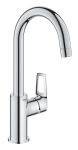 Змішувач для раковини Grohe BauLoop L-розміру, довж. виливу - 140мм, поворотний, 1 важіль, хром
