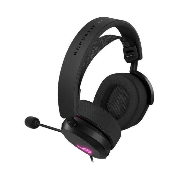 Гарнитура игровая ASUS ROG Pelta Core USB-C, RGB, чёрный