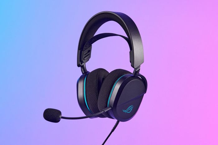 Гарнітура ігрова ASUS ROG Pelta Core USB-C, RGB, чорний
