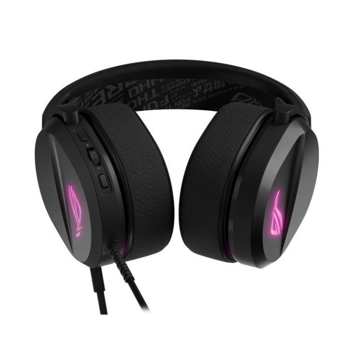 Гарнитура игровая ASUS ROG Pelta Core USB-C, RGB, чёрный
