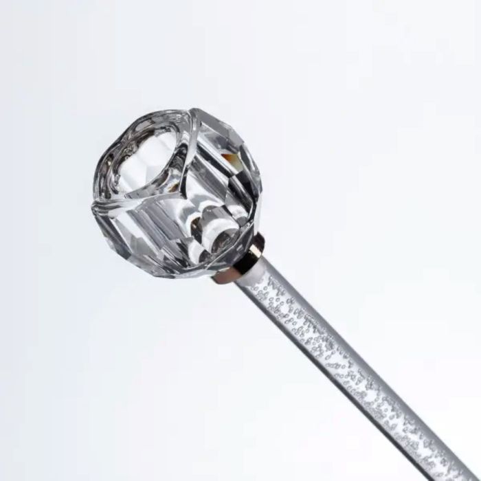 Підсвічник скляний Crystal Pillar 27 см на круглій основі HP-7-25