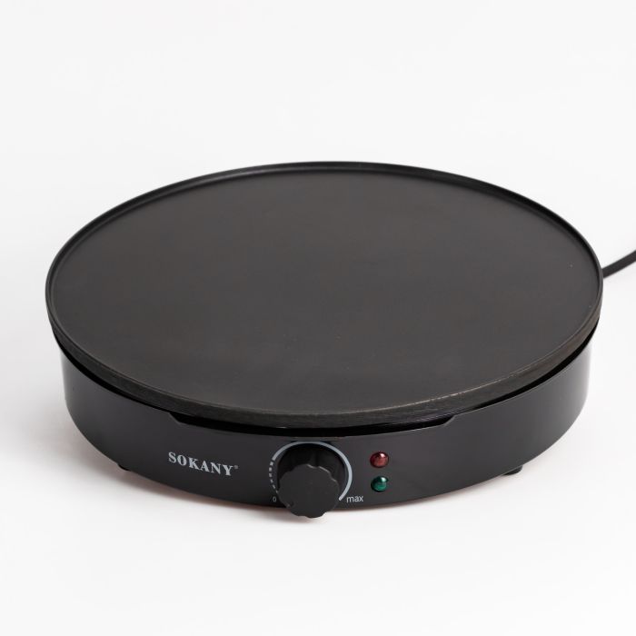 Млинниця електрична Sokany SK-BBQ-842 електромлинниця Ø30 см автоматична млинниця для дому професійна