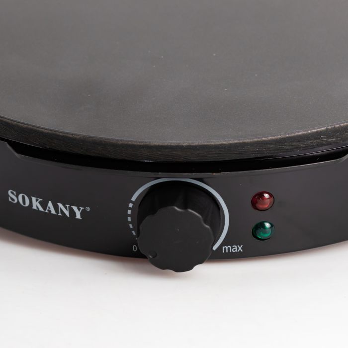 Млинниця електрична Sokany SK-BBQ-842 електромлинниця Ø30 см автоматична млинниця для дому професійна