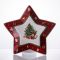 Сервірувальне новорічне блюдо для закусок Christmas 25,5 (см) з порцеляни HP-SDHK-19