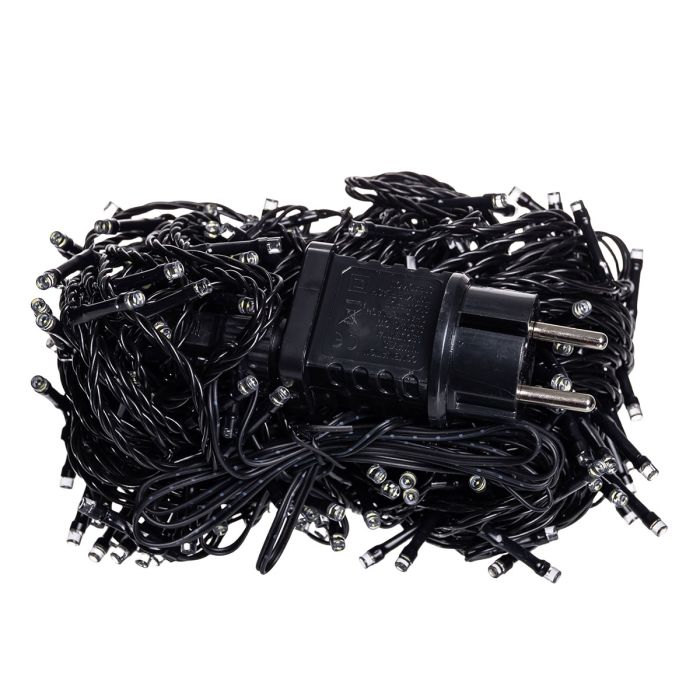 Гірлянда Нитка вулична 30 (м) 300 LED чорний провід Мультиколор CF300L30MBML