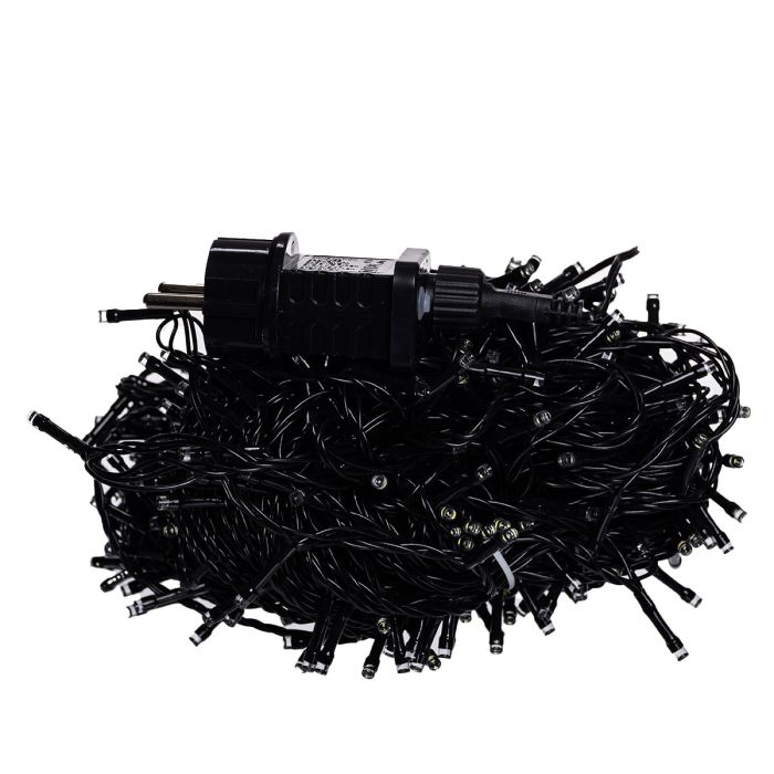 Гірлянда Різдвяна фея вулична 50 (м) 500 LED чорний провід Жовтий CF500L50MBY