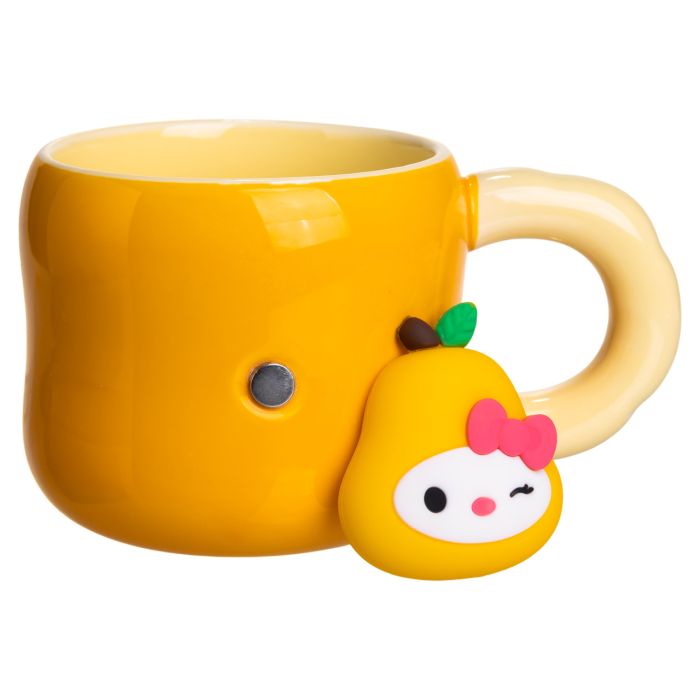 Чашка порцелянова з магнітом Sanrio 400 (мл) подарункова кружка прикольна чашка для дітей на подарунок Помаранчевий FM-37B