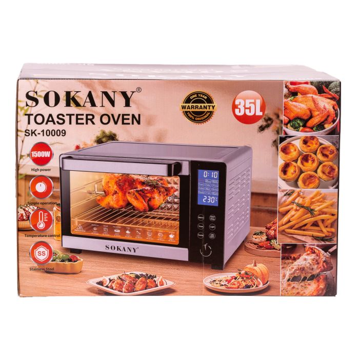 Електропіч Sokany SK10009 настільна 35 л
