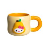 Чашка порцелянова з магнітом Sanrio 400 (мл) подарункова кружка прикольна чашка для дітей на подарунок Бежевий FM-37A