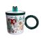 Чашка порцелянова з кришкою Подарунок 400 (мл) Зелений Yiwu FM-CS-36C