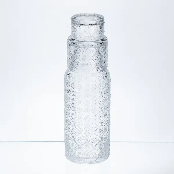 Графін для напоїв Quince Blossom 700 мл зі склянкою із товстого скла HP-17-12