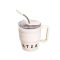 Термочашка Coffee & Tea з трубочкою бежева HP-14-23BE