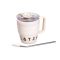 Термочашка Coffee & Tea з трубочкою бежева HP-14-23BE