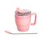Термочашка Coffee & Tea з трубочкою рожева HP-14-23P