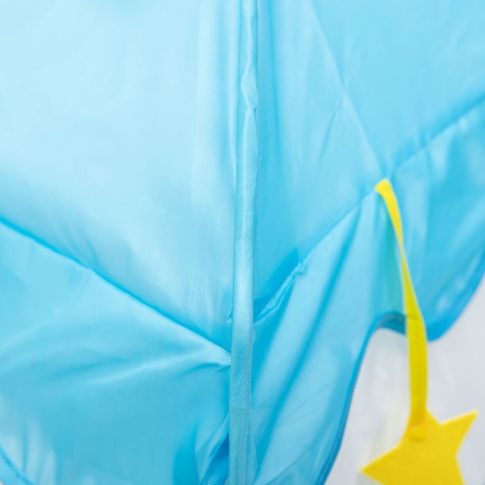 Дитячий ігровий намет будиночок 125×100×120 см намет будиночок для дітей Блакитний HP-S-1NDBL	