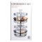 Набір для спецій на підставці 12 шт. 120 мл карусель для спецій Білий HP-1315