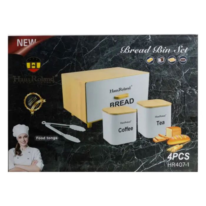 Кухонний набір для зберігання продуктів білий HP33534