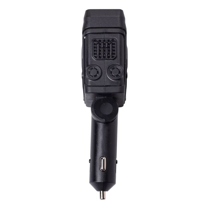 Автомобільний зарядний пристрій MECHA з висувними кабелями та портами USB/Type-C Чорний HP-A1B