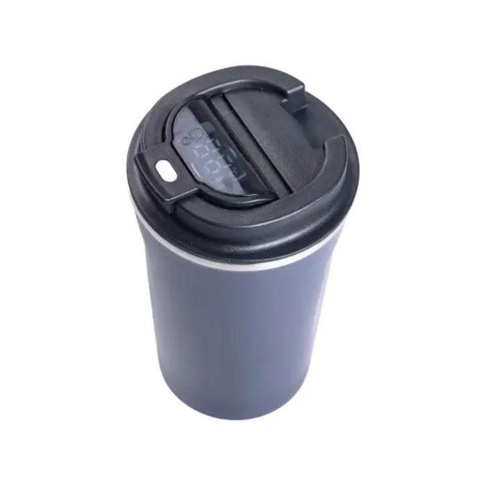 Термокружка Coffee з датчиком температури 380 мл синя HPGM5821BL
