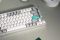 Клавиатура механическая Lemokey  P1 Pro 84Key, Keychron Super Red, WL/BT/USB-A, QMK/VIA, Hot-Swap, EN/UKR, RGB,  Knob, Space Silver