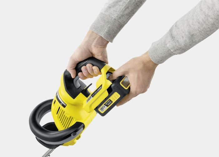 Кусторез аккумуляторный Karcher HGE 18-50 Battery, 18В, лезвие 50см, шаг 22мм (без АКБ и ЗУ)