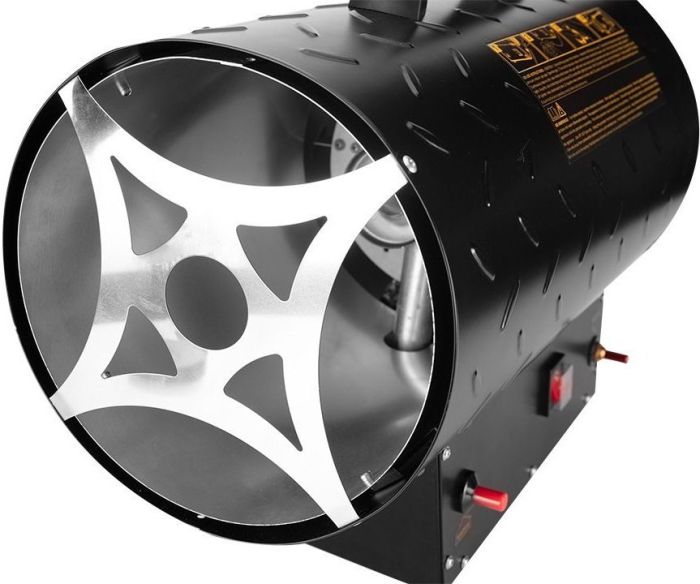 Теплова гармата газова Neo Tools, 50кВт, 500м2, 1000м3/год, чорний, 7.5кг