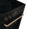 Плита Gorenje электрическая стеклокерамическая, 70л, ExtraSteam,  50x60см, черный