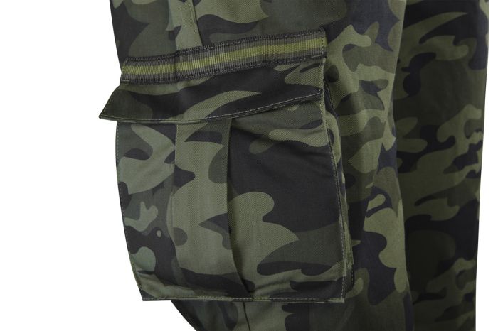 Полукомбинезон рабочий Neo Tools Camo, тройной шов, узор моро, XL(54), камуфляж