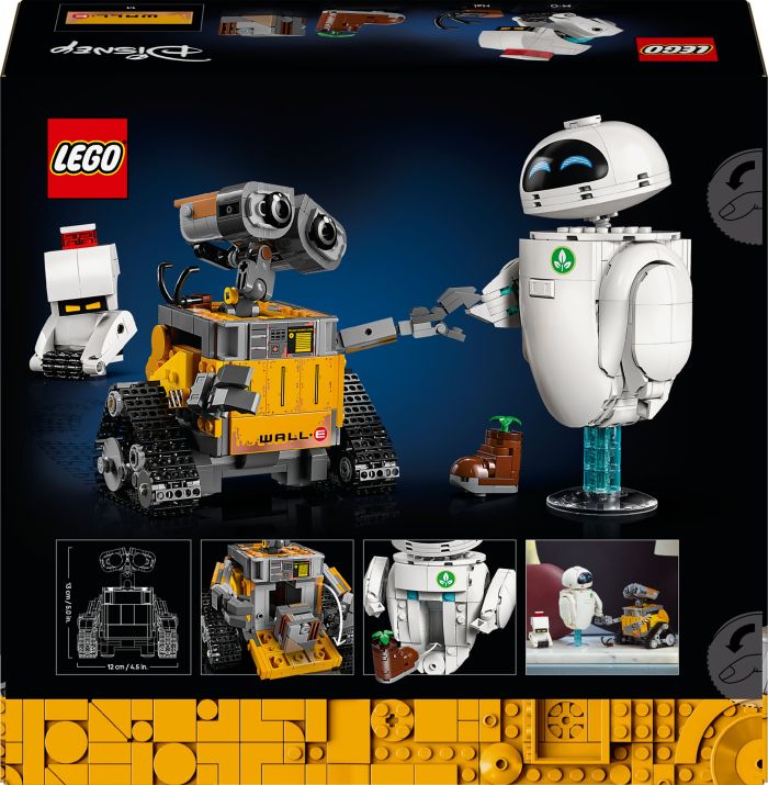 Конструктор LEGO Disney Pixar ВОЛЛ·І та Єва