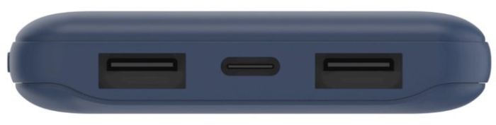 Акумулятор портативний літій-іонний Power Bank Belkin 10000мА·год, 15Вт, 2хUSB-A/USB-C, блакитний