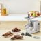 М'ясорубка Tefal HV10 8in1, 2200Вт, 5.5кг/хв, 3 решітки, насадка для ковбас, кеббе, 3 терки, метал