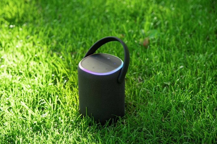 Портативна акустична система 2E SoundXDrum 50Вт, BT 5.3, TWS, RGB, PowerBank, IPX7, Чорний