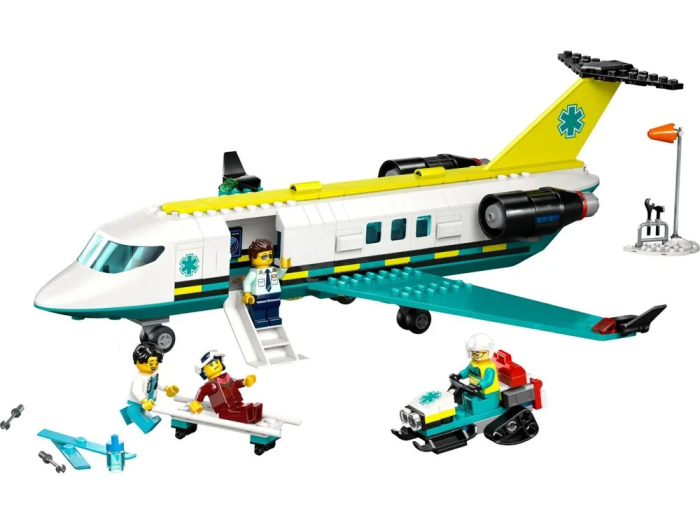 Конструктор LEGO City Літак швидкої медичної допомоги