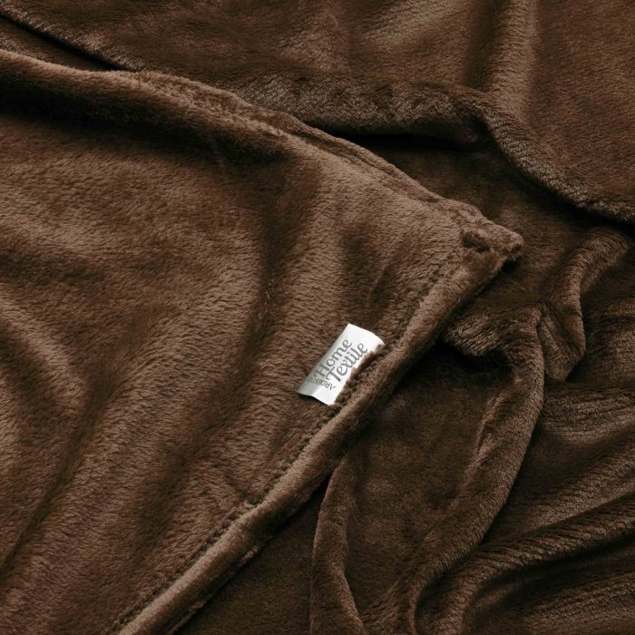 Плед Ardesto Flannel 200х220см, 100% полиэстер, коричневый