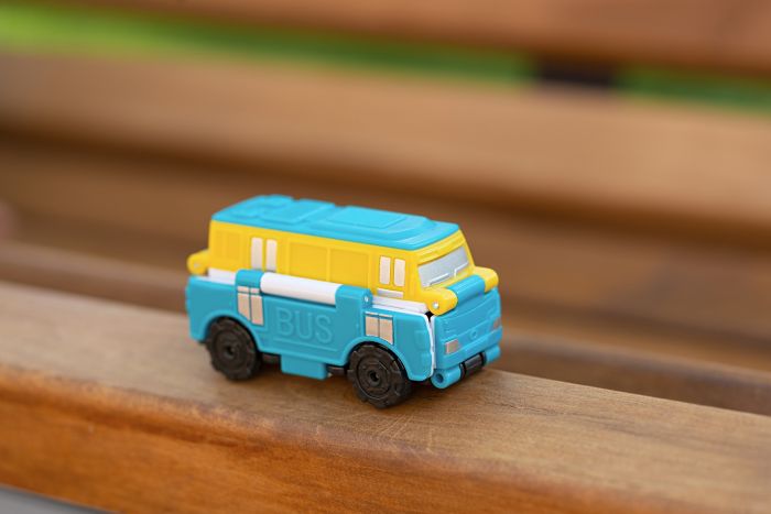 Машинка-трансформер Flip Cars 2в1 Міський транспорт, Автобус і Мікроавтобус
