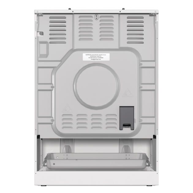 Плита Gorenje газова, 72л, 60x60см, чавун, білий