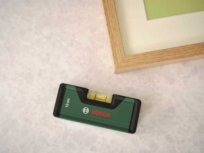 Уровень Bosch, 12см, 1 капсула, алюминиевый корпус