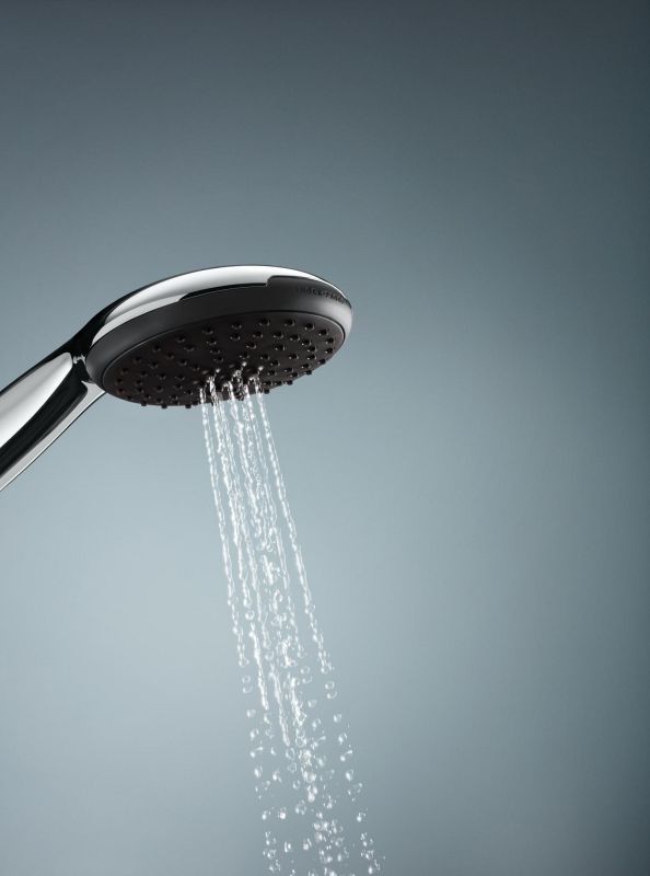 Душевая система Grohe Vitalio Start System 250 со смесителем-термостатом для душа, верхний душ, лейка, крепл. - на стойке, хром