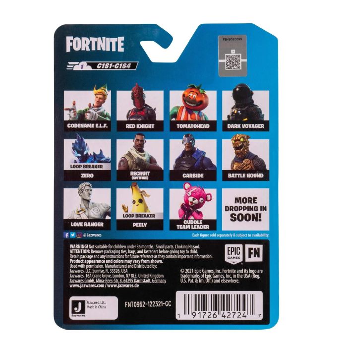 Коллекционная фигурка Fortnite Micro Legendary Series Zoey, 6см