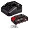 Пила цепная аккумуляторная Einhell GE-PS 18/15 Li BL Kit, PXC 18В, 1х2.5А·час, бесщеточная, шина 158мм, рез 125мм, 4.8м/с, 1.1кг