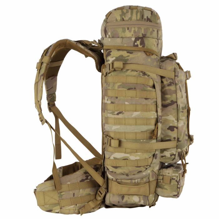 Рюкзак тактический 2Е, 90L, LargeCap, Molle, камуфляж