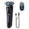 Бритва електр. Philips Series 7000 SkinIQ роторная,  бритв.головок-4, Li-Ion, сух.+влажн., индикат. заряда, триммер, чехол, черный