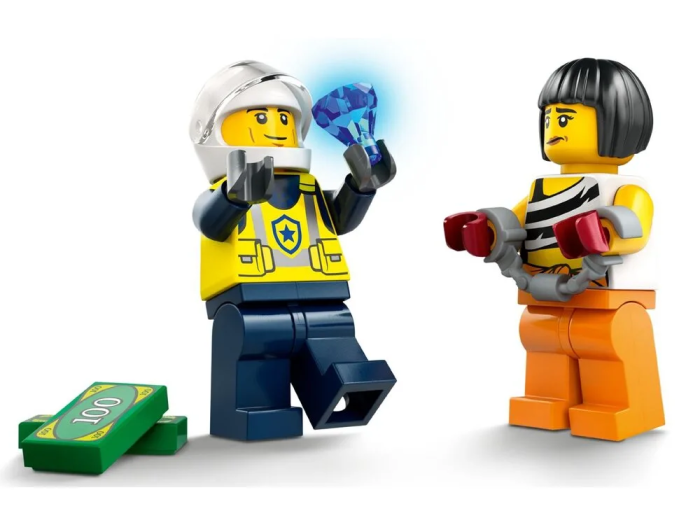 Конструктор LEGO City Преследование маслкара на полицейской машине