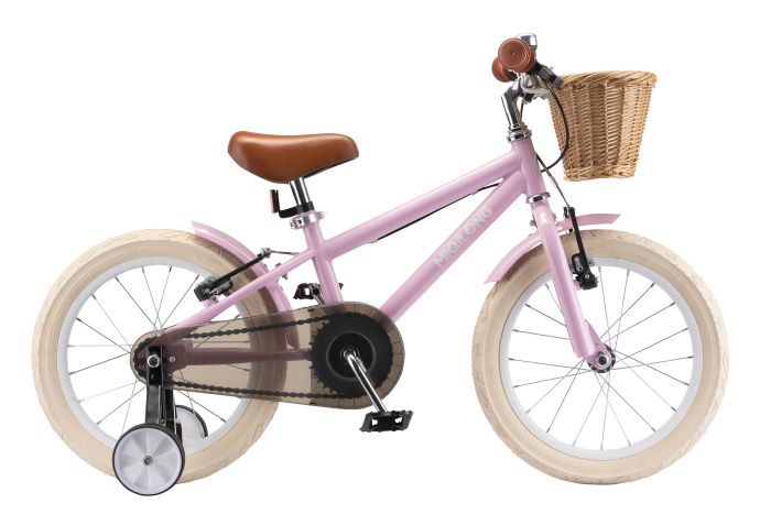 Детский велосипед Miqilong RM 16" розовый