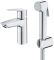 Одноважільний змішувач GROHE QuickFix Start для раковини, S-розміру із гігієнічним душом, хром