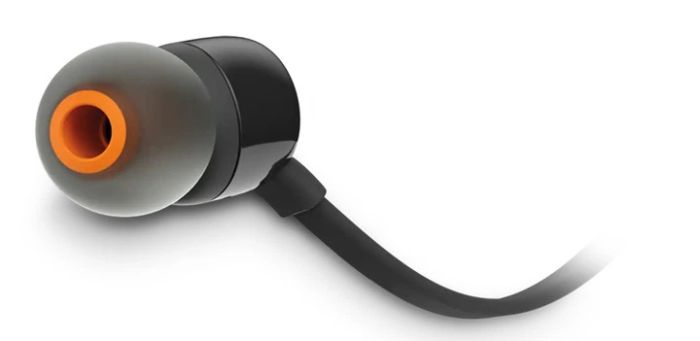 Наушники In-ear JBL Tune 110 3.5 mini-jack, Mic, Черный