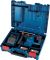 Перфоратор аккумуляторный Bosch GBH 187-LI, SDS-Plus, 18В, 2х5А•ч, 2.4Дж, кейс, 2.9кг