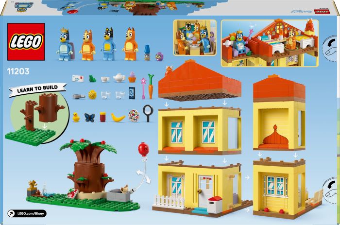 Конструктор LEGO Bluey Родинний дім Блуї