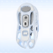 Миша GravaStar Mercury M1 Pro, magnesium alloy body, BT/WL/USB-A, RGB, Ice Blue