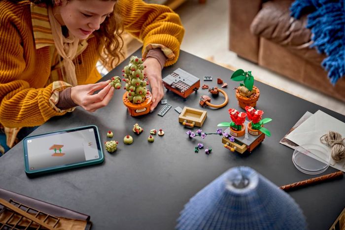 Конструктор LEGO Harry Potter Растения с курса гербологии в Хогвартсе